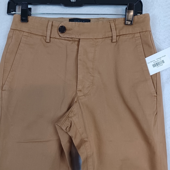 UNIS Gio khaki Chino pants NWT Sz 27 - Picture 2 of 9